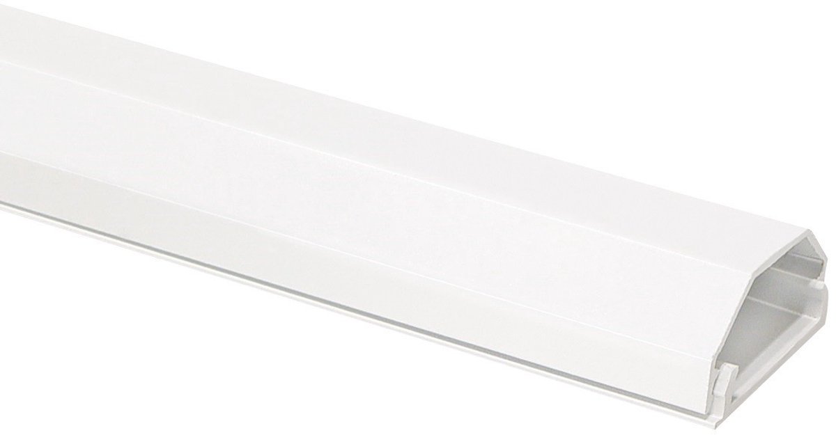 My Wall Aluminium kabelgoot - 75 x 5 cm / wit