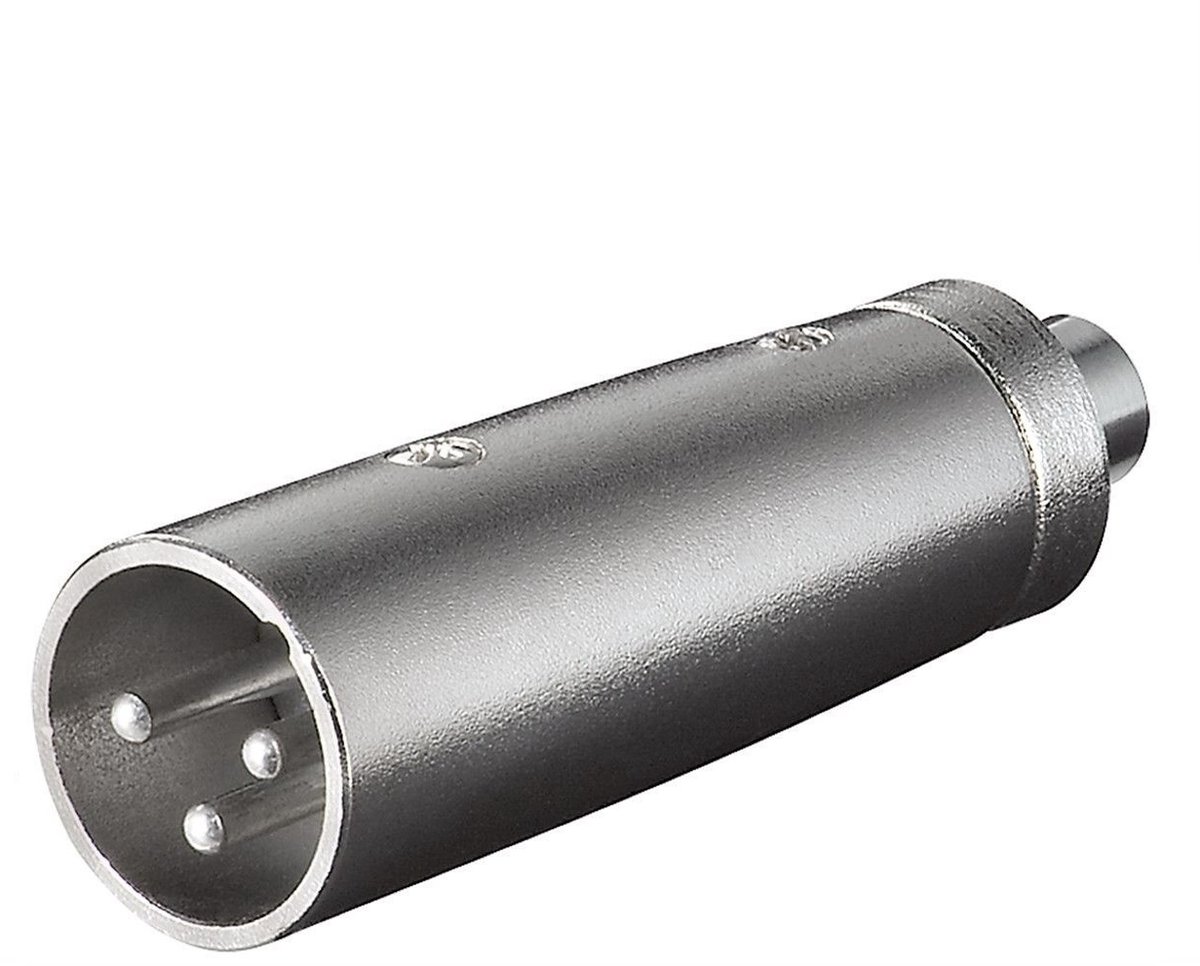 Goobay Adapter XLR mannelijk - Tulp mono vrouwelijk