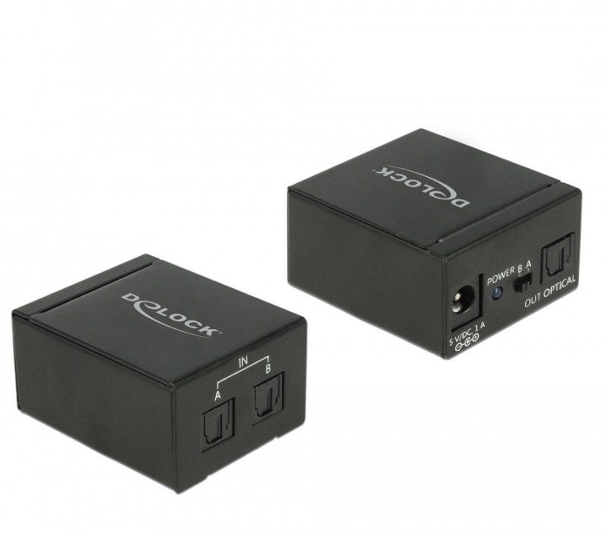 DeLOCK digitale optische Toslink audio schakelaar - 2 in - 1 uit