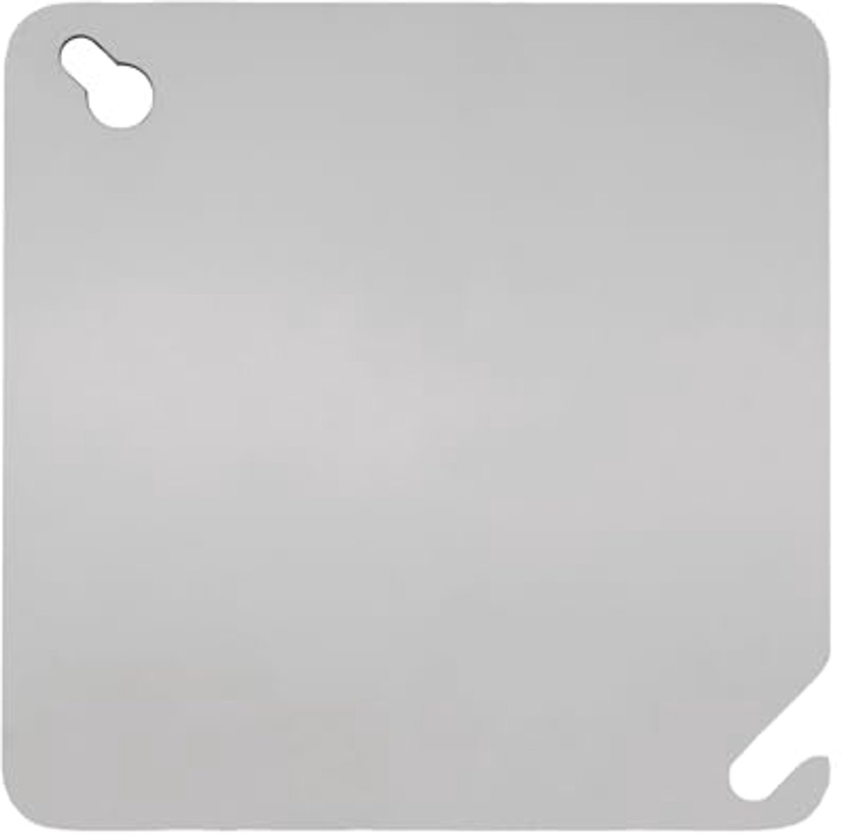4 Inch Zilveren Elektrische Aansluitdoos Cover - Vierkante Platte Elektrische Doos Panel