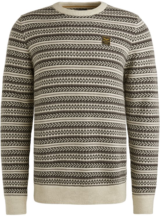 PME Legend - Pull homme - Taille L - Homme - Crème -