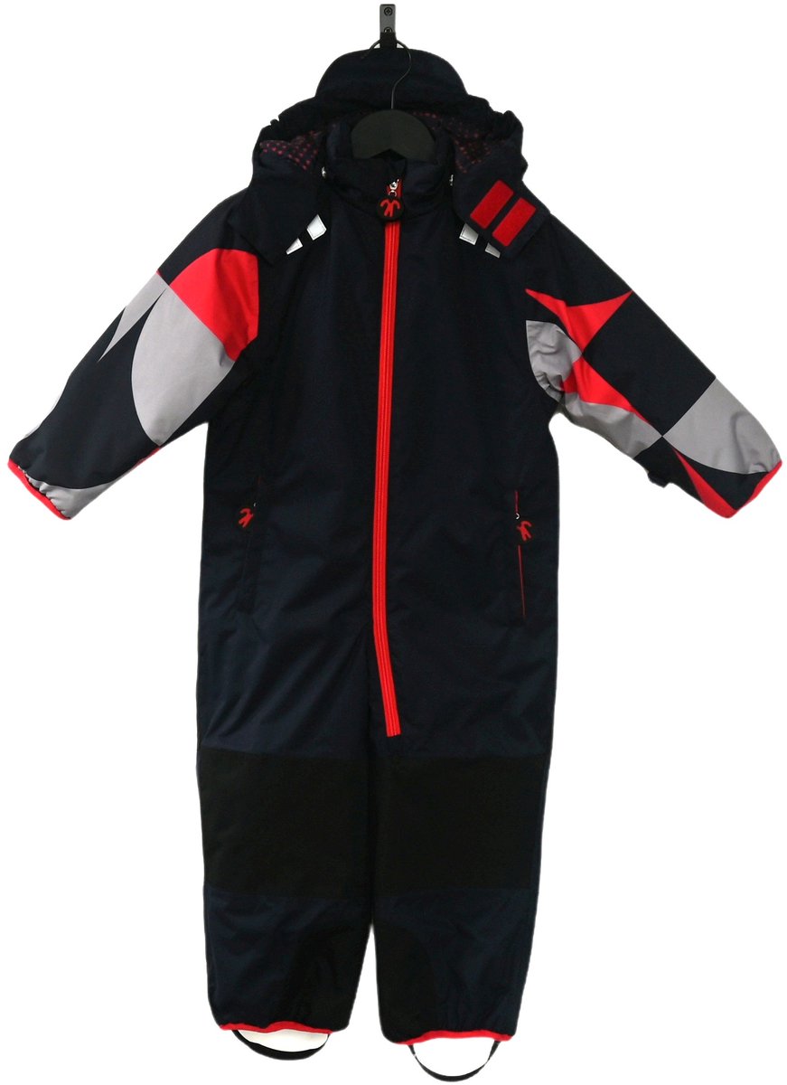 Ducksday Winterpak – Skipak voor kleuters – Sneeuwpak – Snowsuit – Waterdicht & PFAS-vrij – Gerecycled Polyester – – Buck Blauw