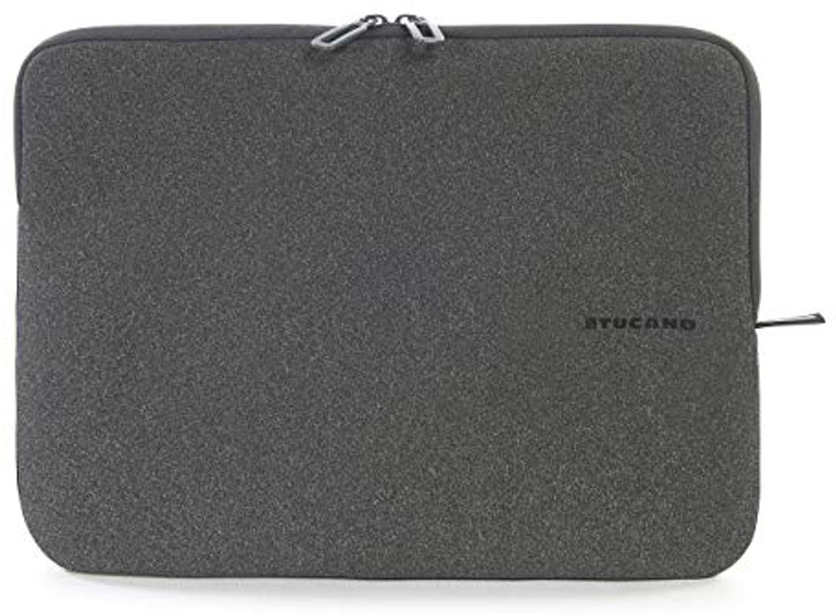 Zwarte Second Skin Melange Sleeve voor 13.3-14 Inch Laptops