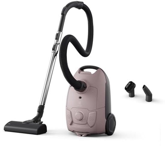 Krachtige compacte stofzuiger met zak - milieuvriendelijk en eenvoudig in gebruik