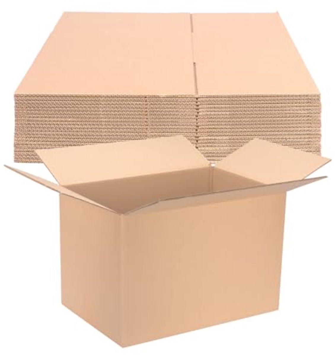 Vouwdozen 600 x 400 x 400 mm - Set van 5 verzenddozen van golfkarton