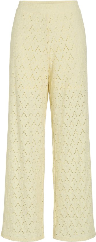 VILA - VIAMALINA HW WIDE PANTS/VOL/PB - Femmes - Leggings