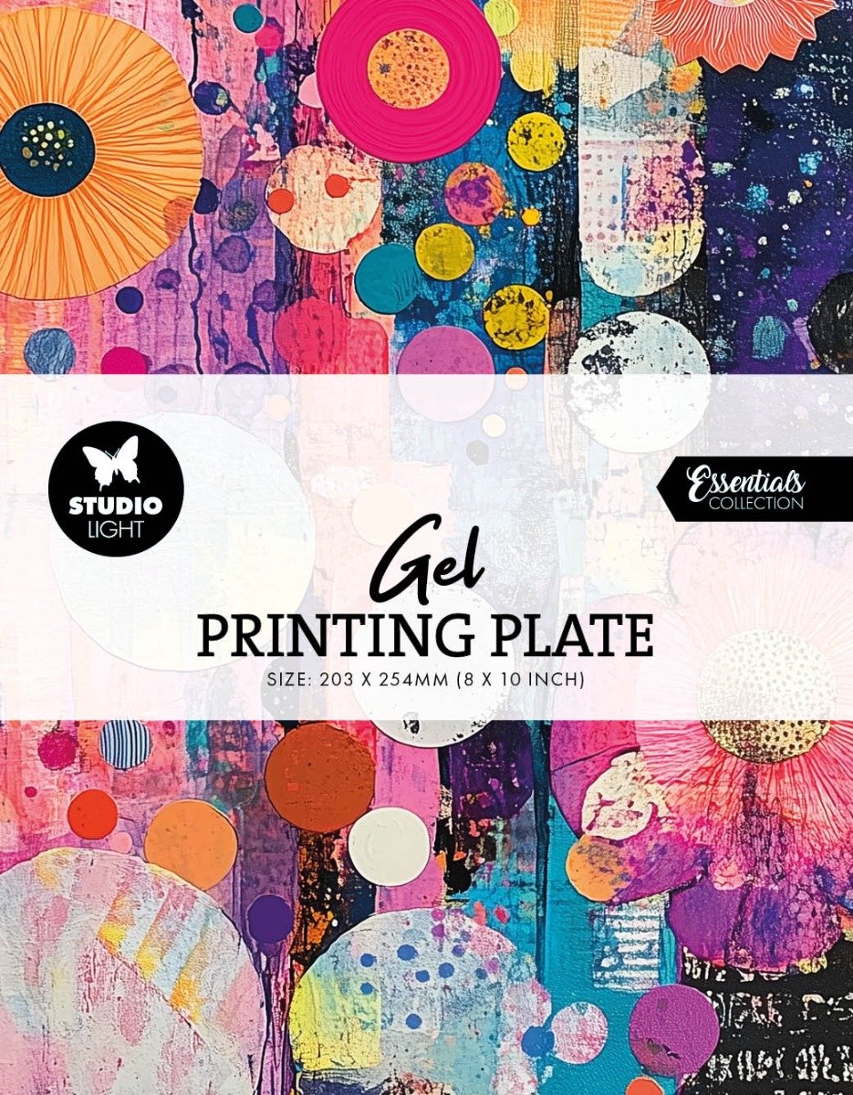 Gel printing plate 8x10 inch