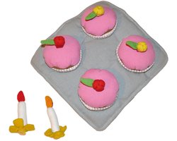 Stoffen speelgoed high tea set - Beleduc - vanaf 3 jaar