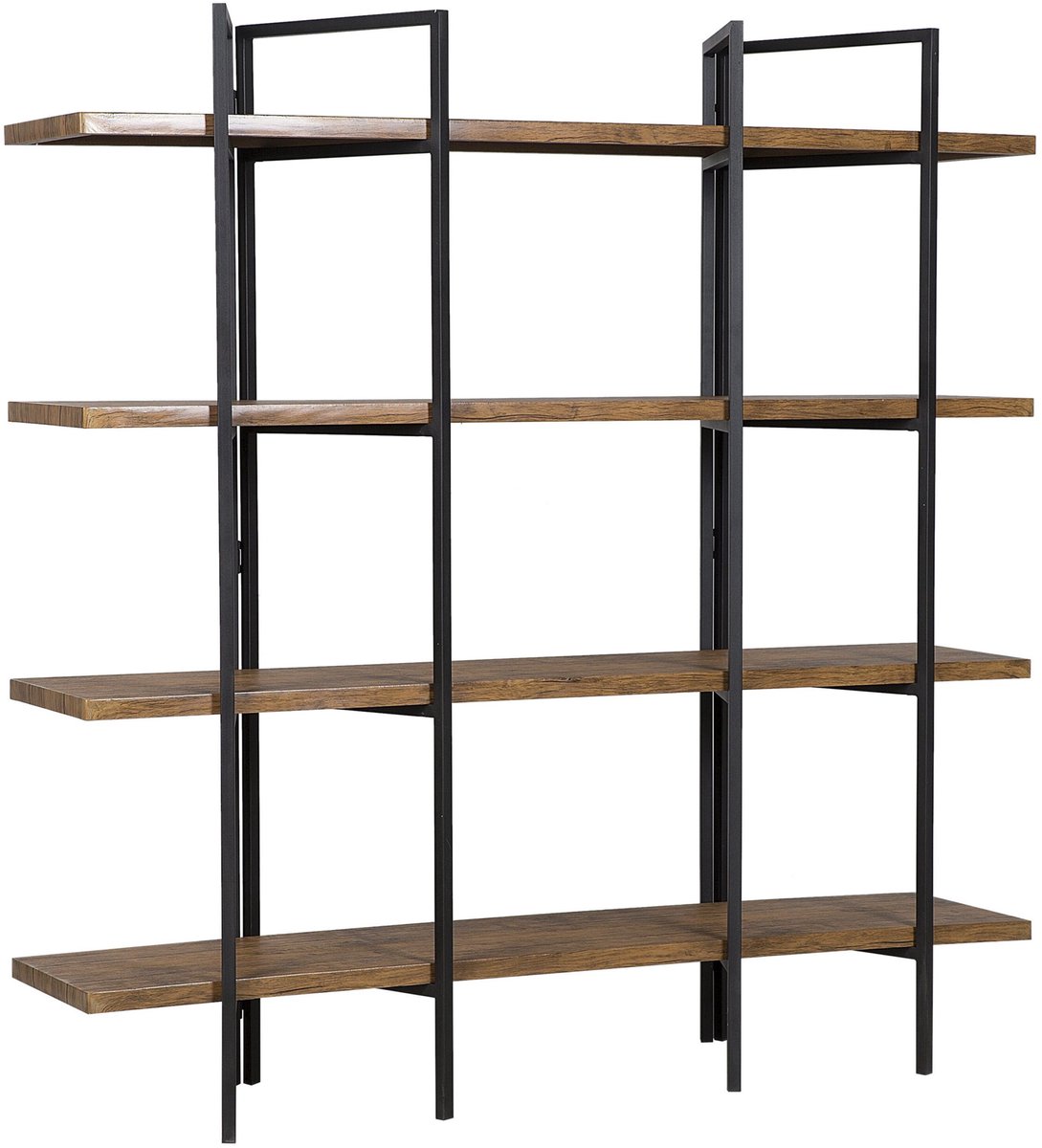 COMPTON - Boekenkast - Donkerbruin - MDF