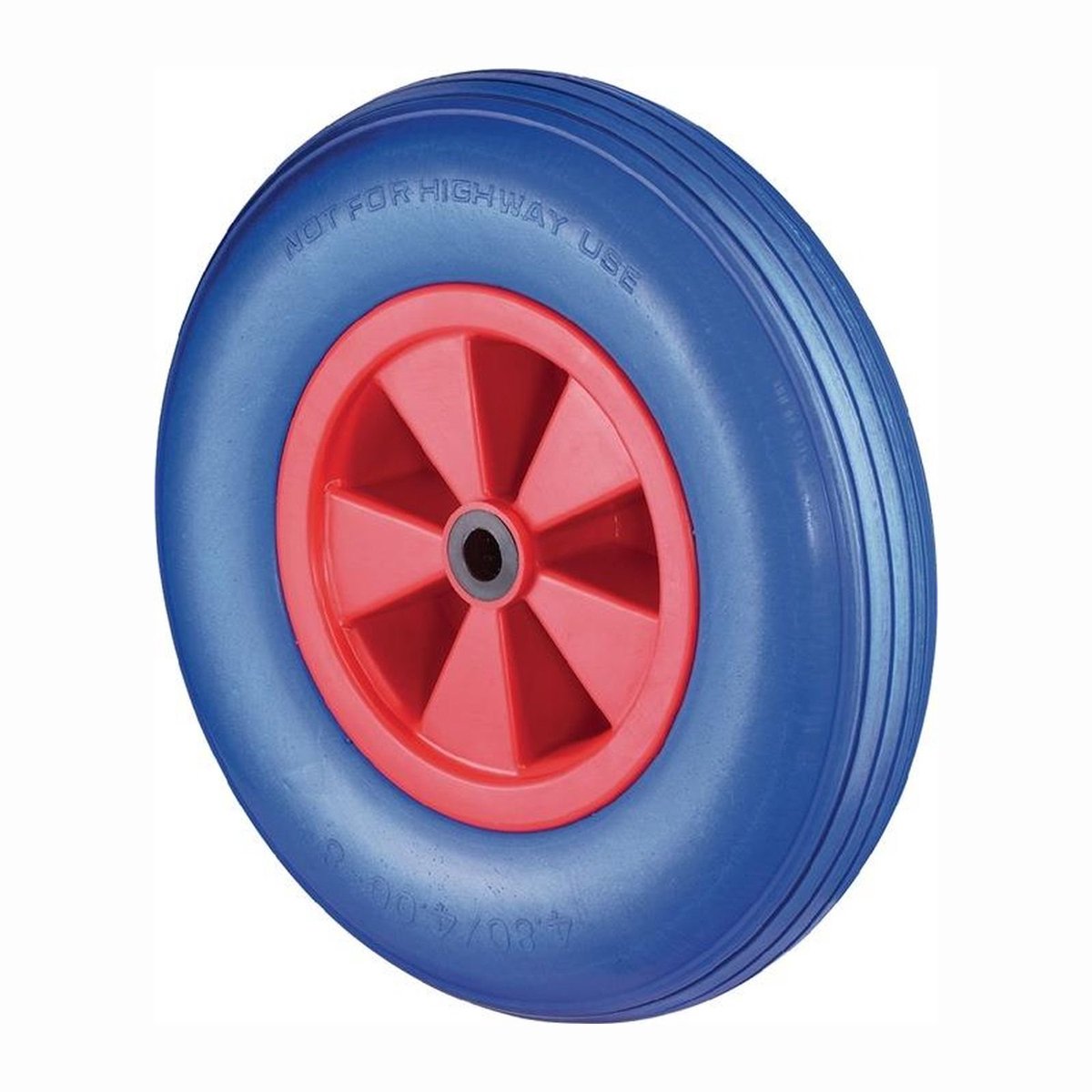 BS wielen Polyurethaan wiel blauw Rollager 260 mm 160 kg - D16.26...