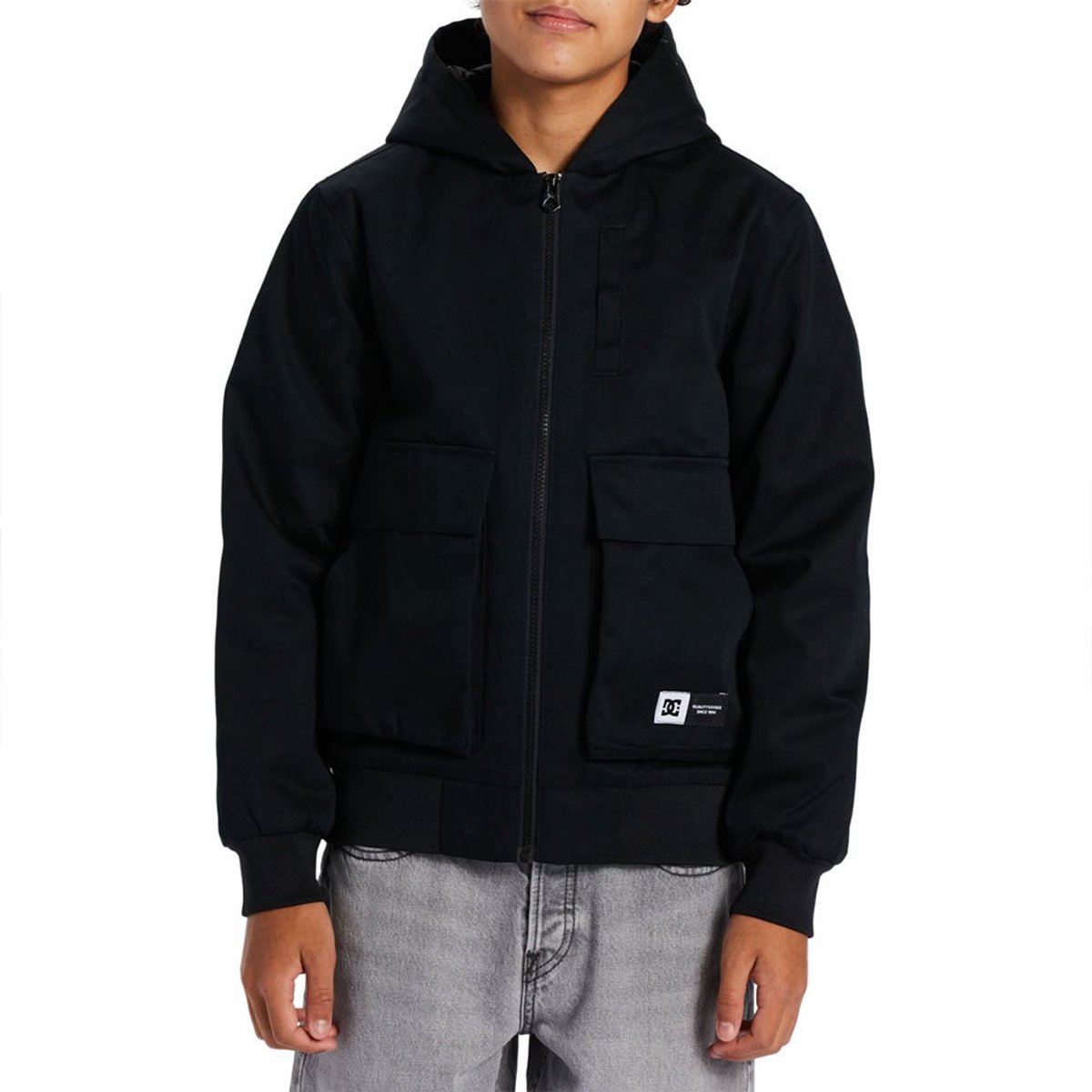 Dc Shoes Escalate Padded Jas 14 Years Jongen Zwart