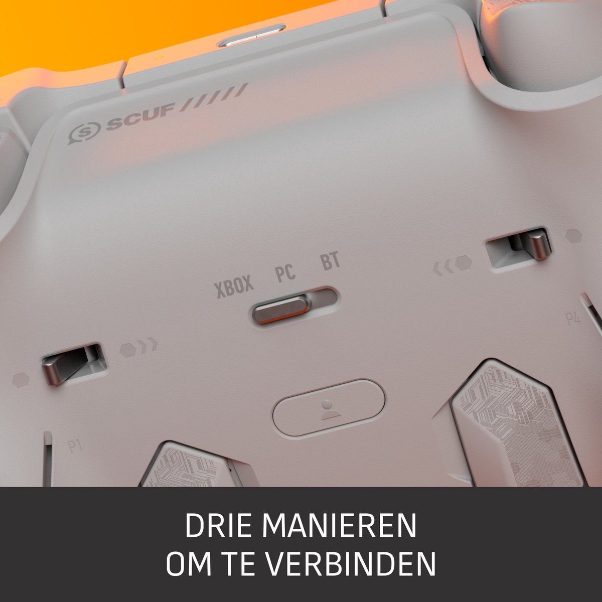 Scuf Valor Pro - Draadloze Gaming Controller - Anti-drift - Xbox Series X|S/Xbox One/PC - Wit thumbnail 4