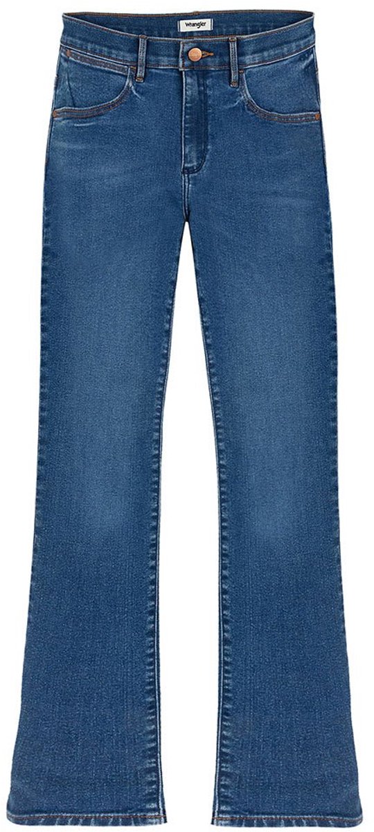 Wrangler Bootcut Spijkerbroek 29 30 Vrouw Camellia