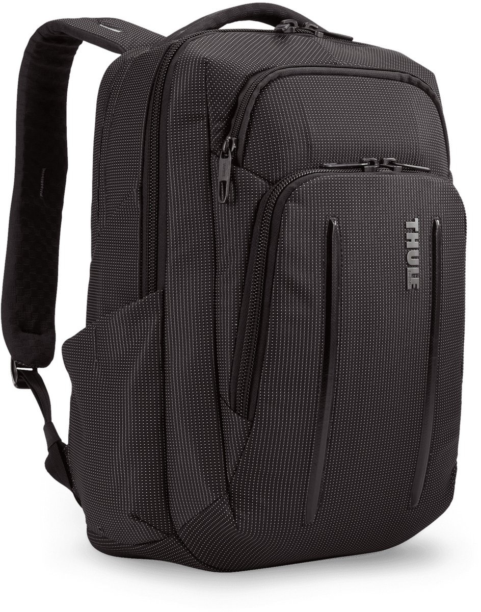 THULE laptop rugzak rugzak met laptopvak Crossover 2 Backpack 20L Black zwart