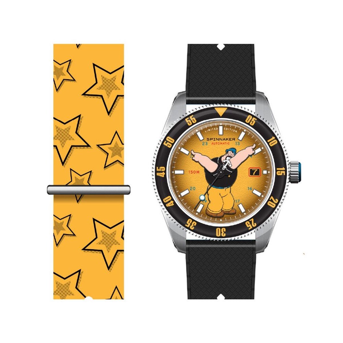 Spinnaker - SP-5161-01 - Polshorloge - Unisex - Automatisch - Fleuss Bronemies