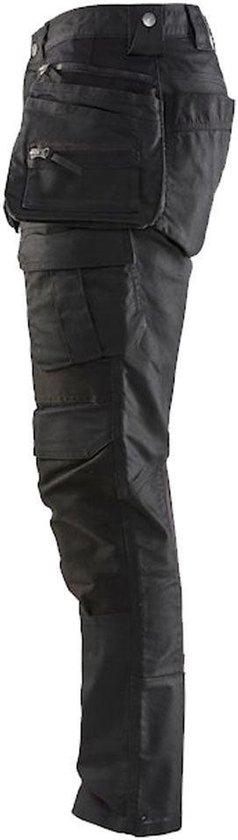 Blaklader Pantalon de travail denim stretch X1900 1990-1141 - Zwart/ Zwart - C156