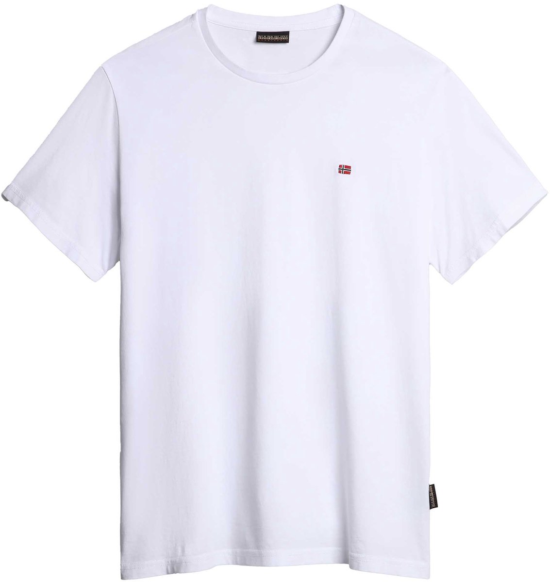 Napapijri Salis T-shirt Heren – Regular-fit Wit