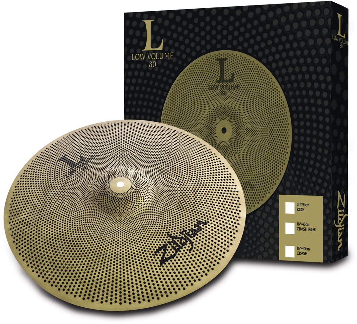 Zildjian LV8018CR L80 Low Volume Crash-Ride 18" - Crash ride bekken