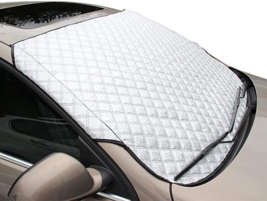 Anti Vries Deken Auto Magnetisch, Anti Ijssdeken Auto Voorruitbeschermer Afdekzeil Anti Sneeuw Vorst Ijs Warmte Zonwering Zonnescherm Voorruit Cover Universeel Maat-148x94cm