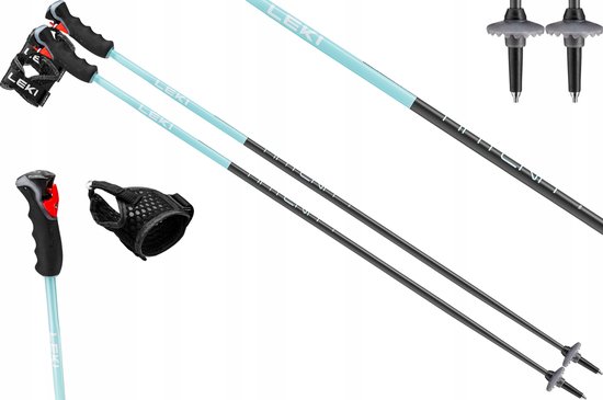 Bâtons de ski Leki Artena Airfoil 3D 125cm - Design Airfoil & Trigger 3D