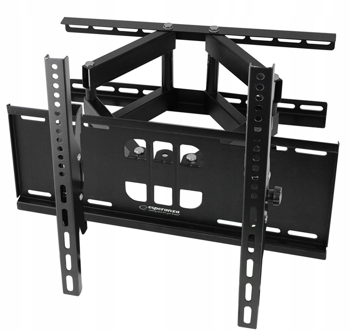 Verstelbare TV Muurbeugel 23-55 inch, 45kg, Kantelbaar & Draaibaar