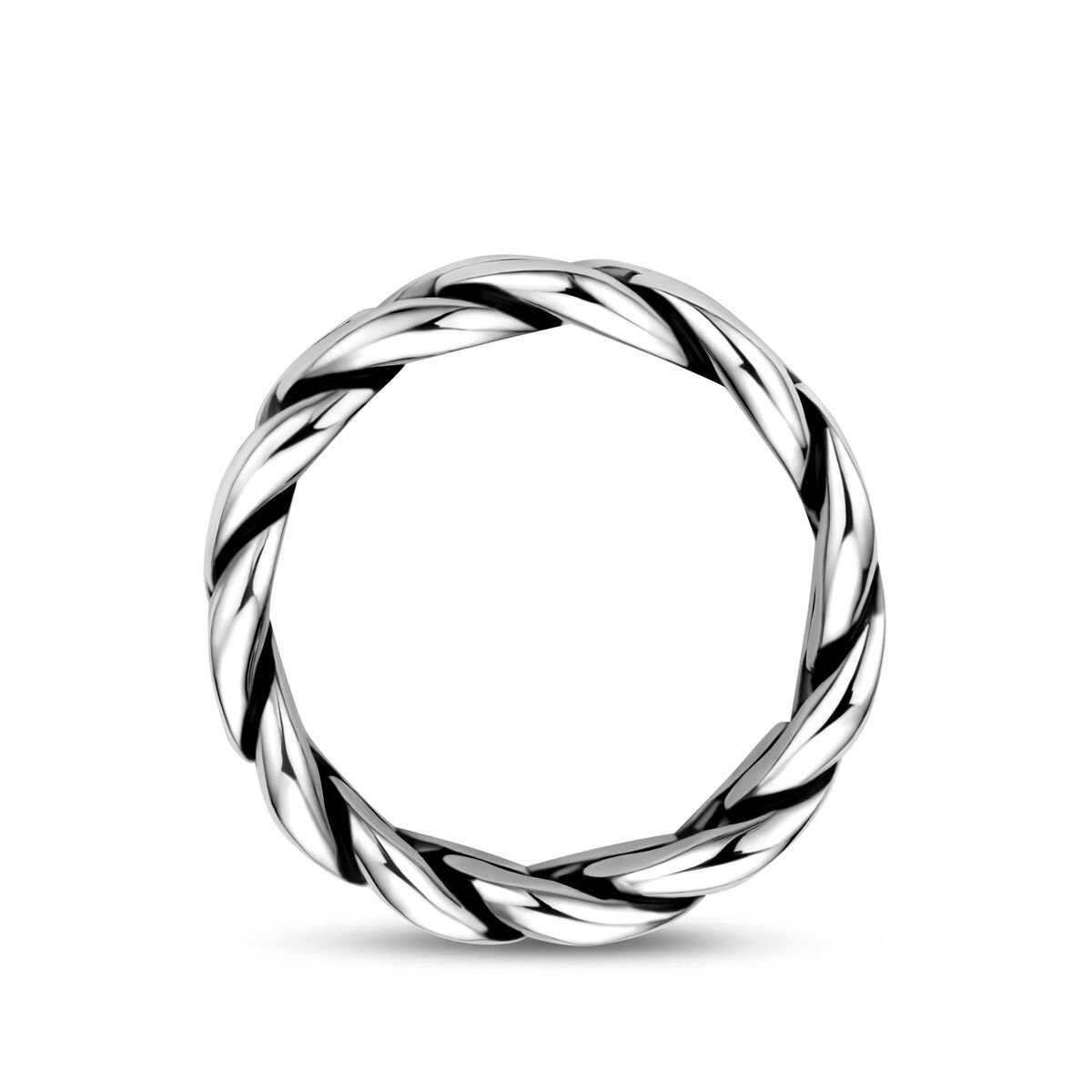 Zilveren ring schakel oxi 1101851
