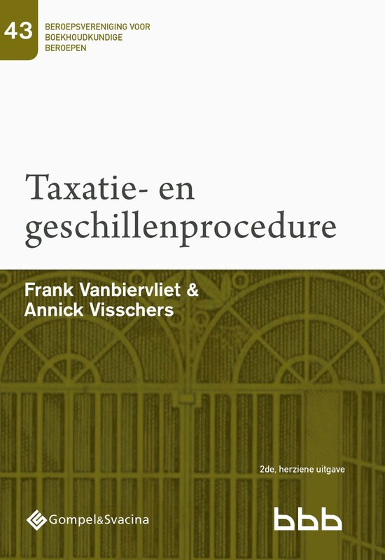Beroepsvereniging voor Boekhoudkundige Beroepen 43 - Taxatie ... - cover