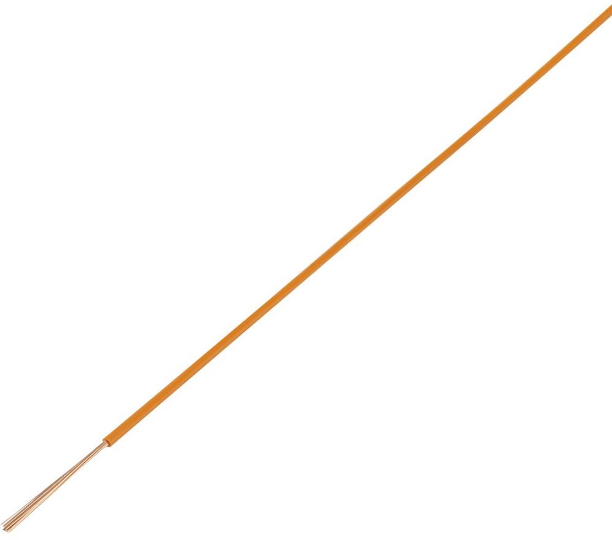 TRU COMPONENTS 1568690 Voertuigkabel FLRY-B 1 x 1 mm² Oranje 50 m