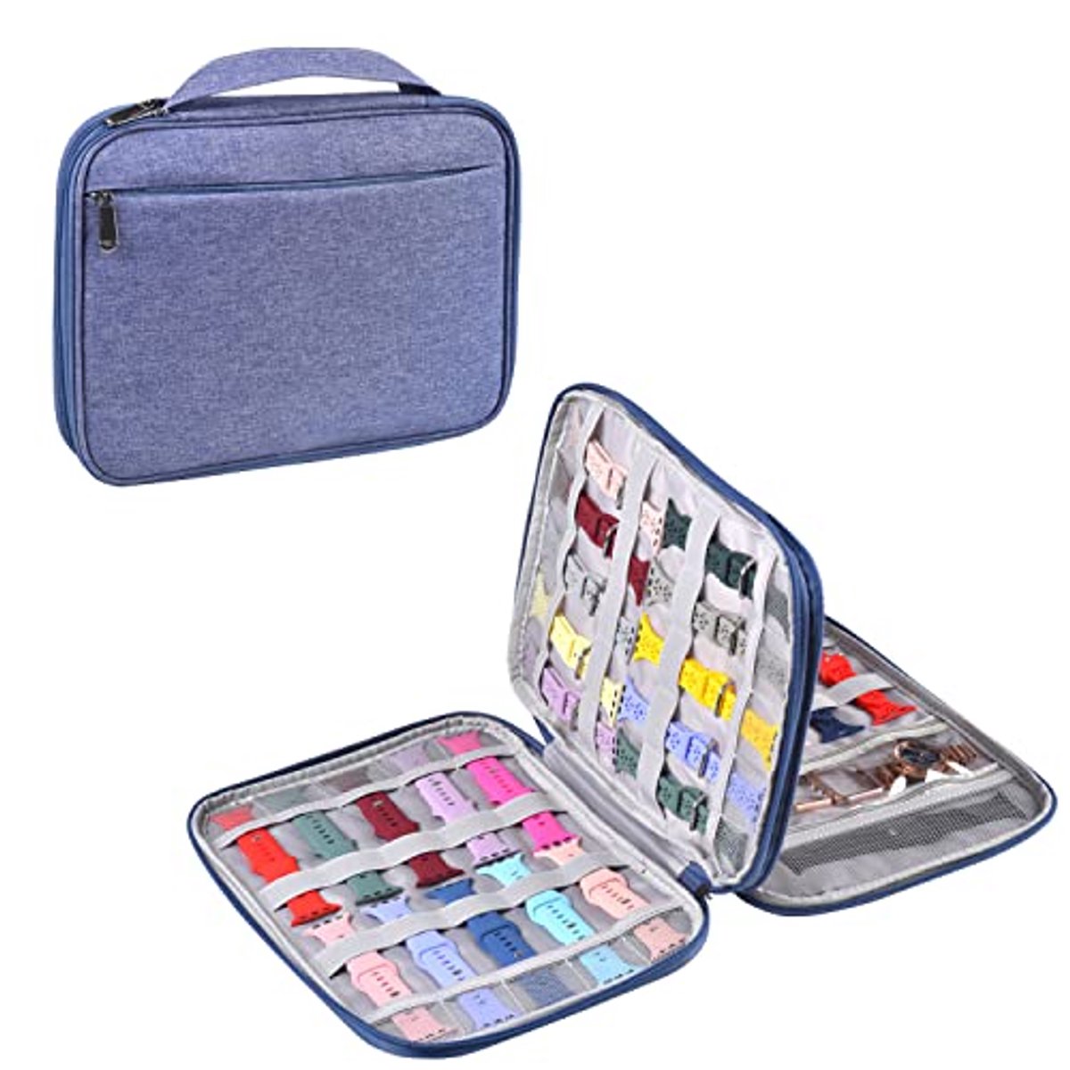 Horlogeband Organizer en Opbergkoffer voor 35 Horlogebanden en Accessoires