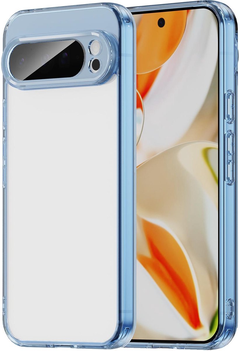 Hoesje geschikt voor Google Pixel 9 Pro XL - Phonesta HybridAir Back Cover - Blauw