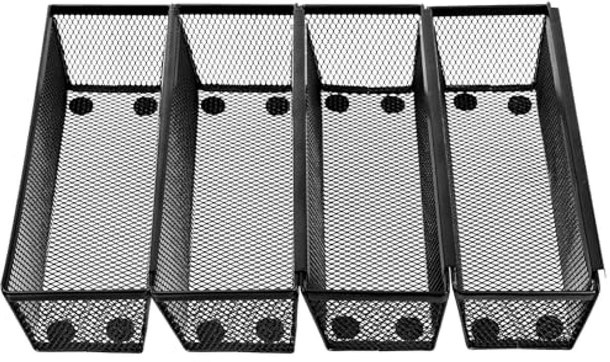 Bestekorganizer set van 4 voor laden - Keukenorganizer en opslagoplossing