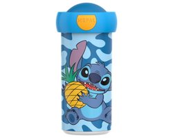 Product: Mepal Schoolbeker Campus - 300 ml - Sluit goed af - Drinkbeker voor kinderen - Stitch, van het merk 