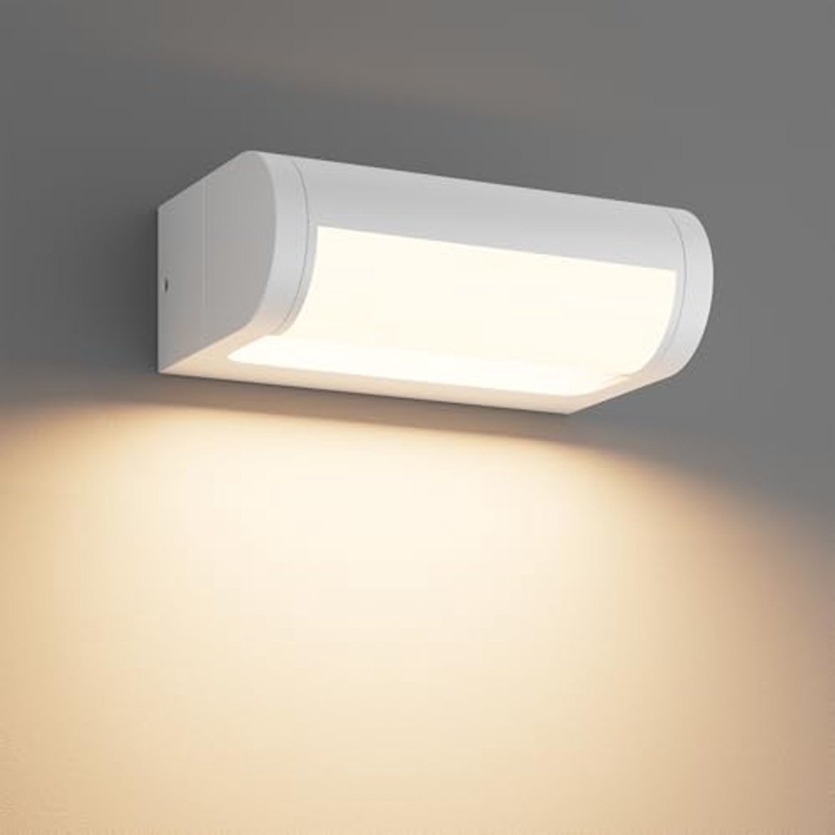 18W LED Wandlamp - IP65 Waterdicht met Draaibaar Paneel voor Binnen en Buiten, Warm Wit 3000K