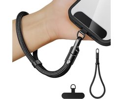 Universele Telefoonkoord met Clip – Verstelbare Nek- en Crossbodyriem met 360° Rotatie | Anti-Drop Veiligheidskoord voor Alle Telefoonhoesjes | Telefoonkoord Lanyard, Draadloze Telefoonriem, Mobiele Telefoon Accessoires