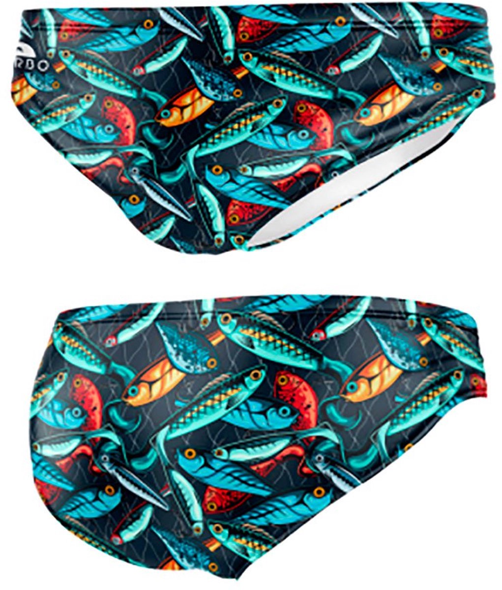 Turbo Sardine Zwemslip Veelkleurig 2XL Man