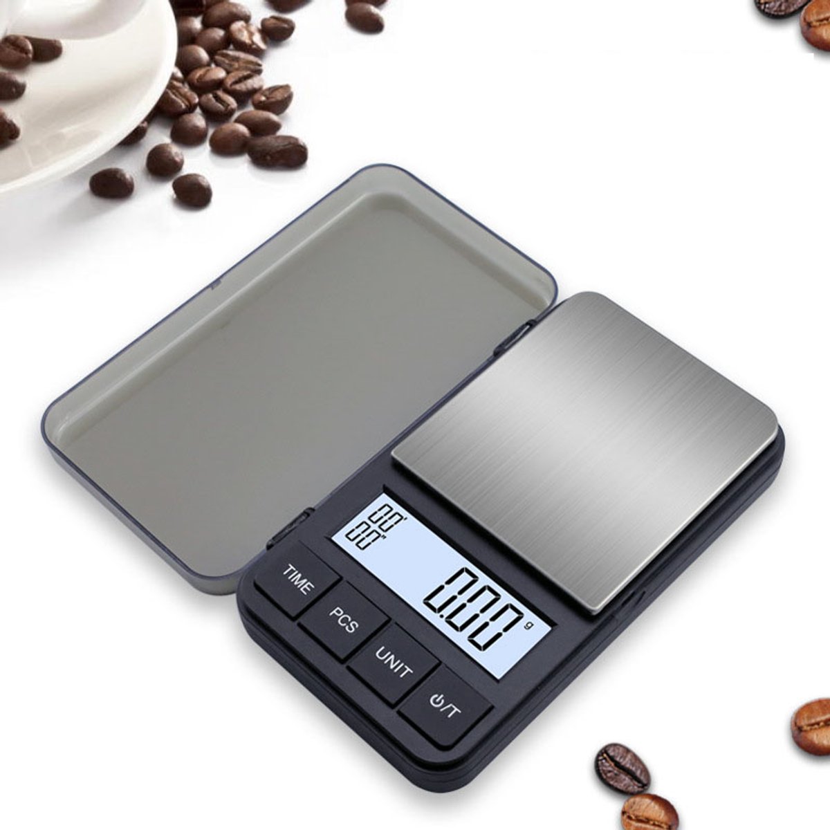 Mini precisie zakweegschaal koffieweegschaal sieradenweegschaal draagbaar
