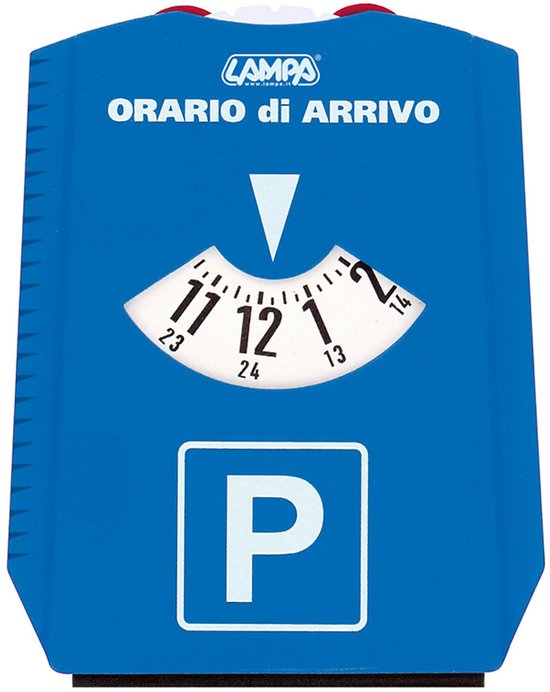Lampa 5-in-1 IJskrabber met Parkeerschijf – 120x150 mm – Inclusief 2 Winkelwagenmuntjes