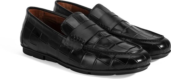 DESA Chaussure basse/Ballerine Cuir Noir Homme Astuce de chaussure: rond Taille: 44 EU