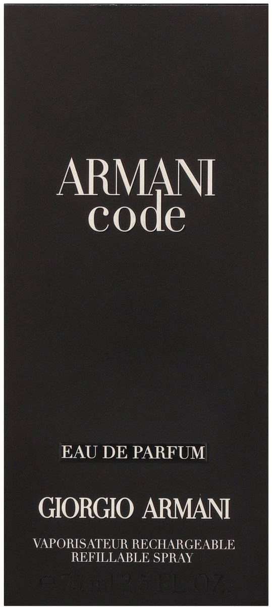 Giorgio Armani Armani Code Homme 75 ml Eau de Parfum Spray Navulbaar – foto 2