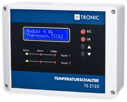 H-Tronic TS 2125 Multifuctionele temperatuurschakelaar -55 - 125 °C