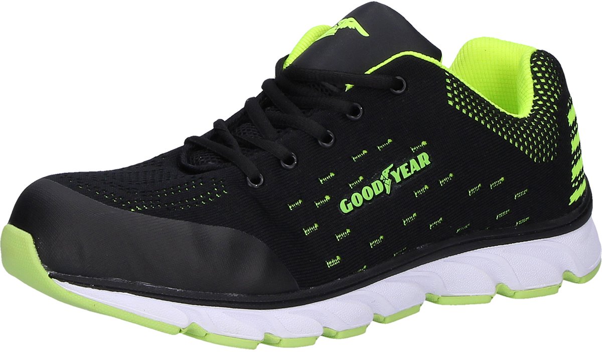 Goodyear Sicherheitsschuhe GYSHU1571 S1P Safety Shoes Black/Green-45