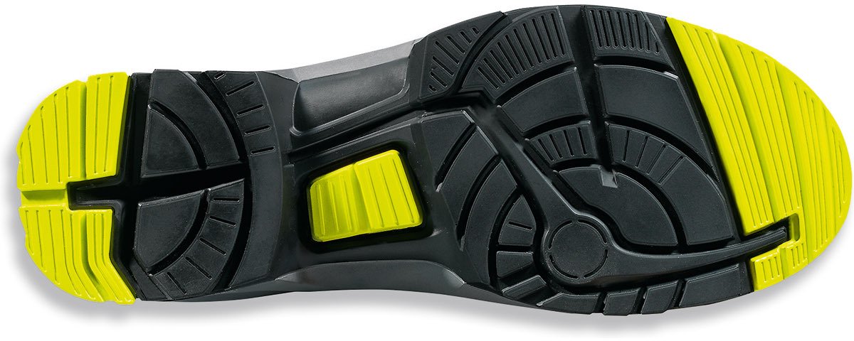 Uvex 1 ESD werkschoen - S1 - zwart/geel 41