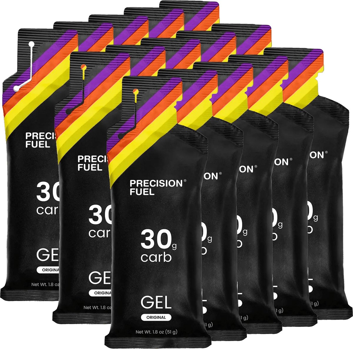 Precision Hydration | PF 30 Gel | Energie Gel | 30g Koolhydraten | | 15x 51 Gram (Doos) -