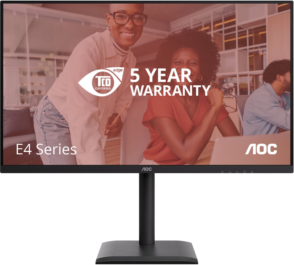 AOC E4 Q32E4U computer monitor 80 cm (31.5") 2560 x 1440 Pixels Quad HD LED Zwart