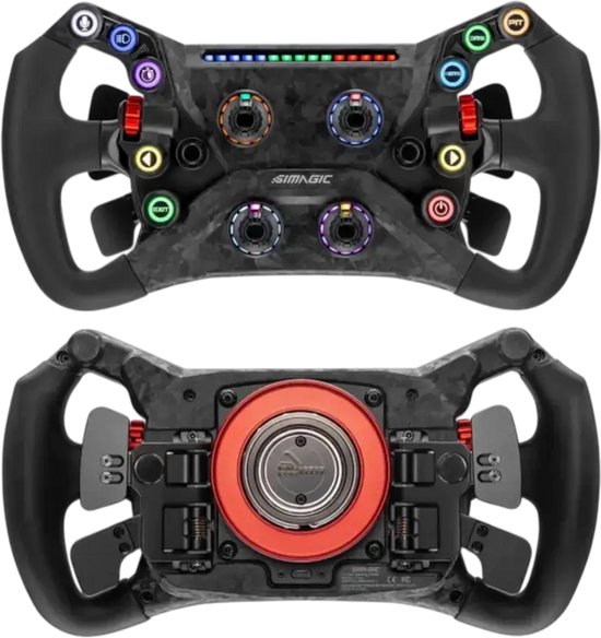 SIMAGIC GT NEO Serie - Racing wheel - 300mm - QR50 - Magneetflippers van Simagic — afbeelding 5