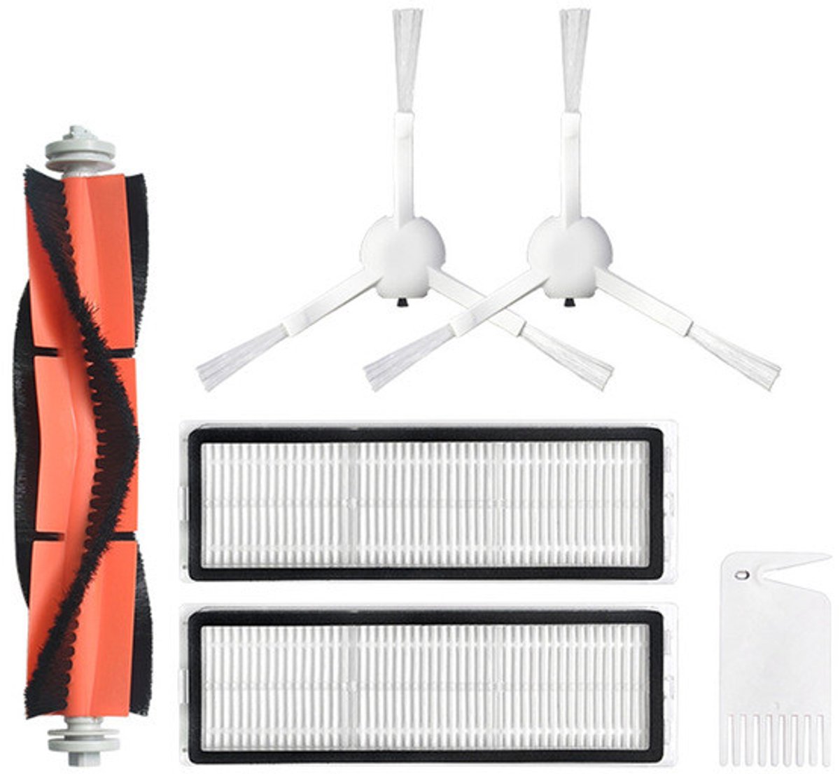 Geschikt voor Hepa-filterrol met zijborstel Geschikt voor Xiaomi Mijia 1C stofzuiger STYTJ01ZHM