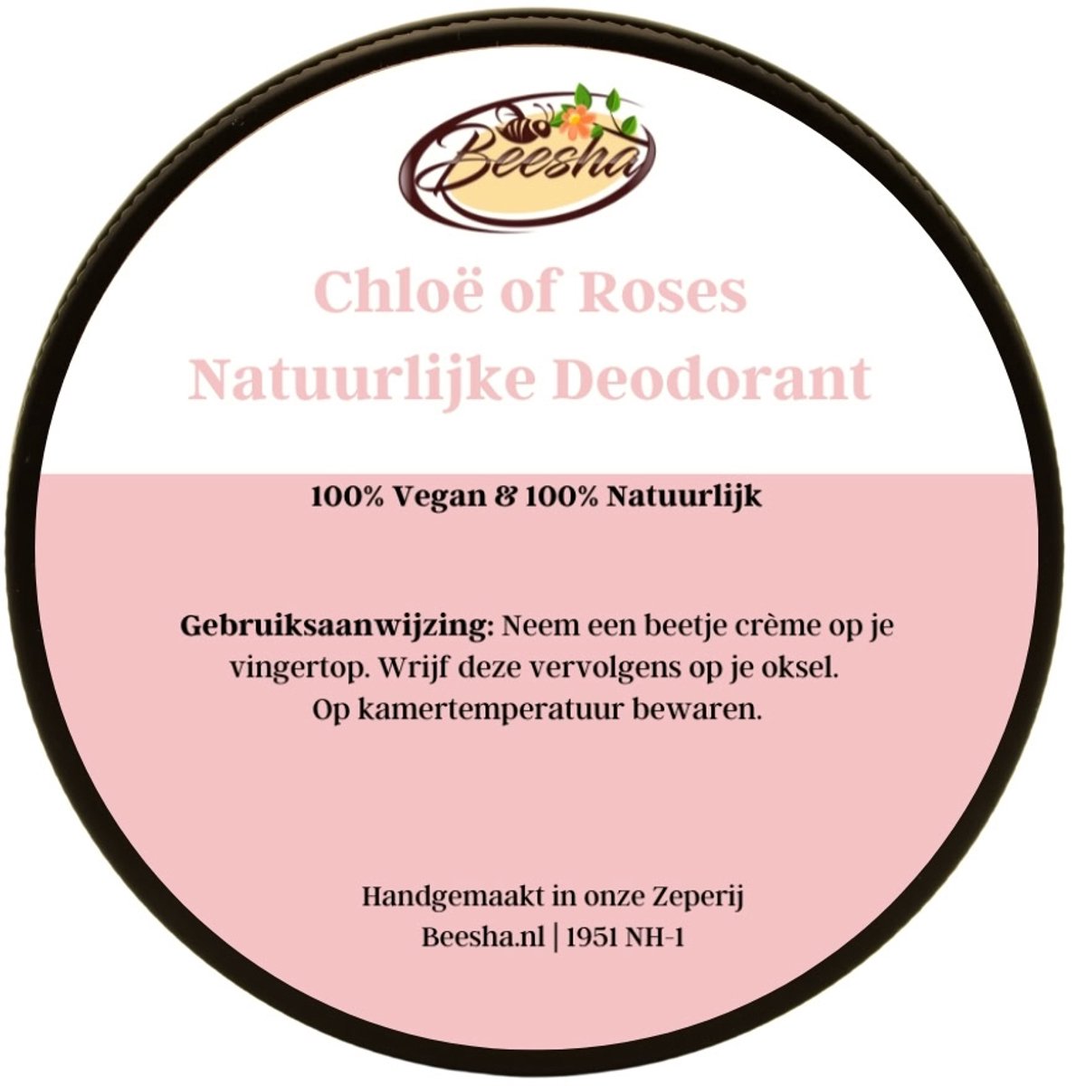 Beesha - Deodorant Chloe of Roses
