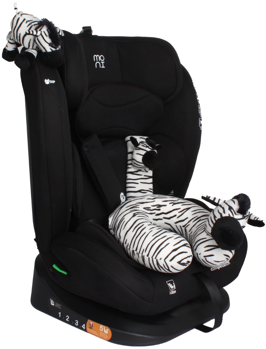 Moni Competition Midnight Black 40-150 cm Autostoel