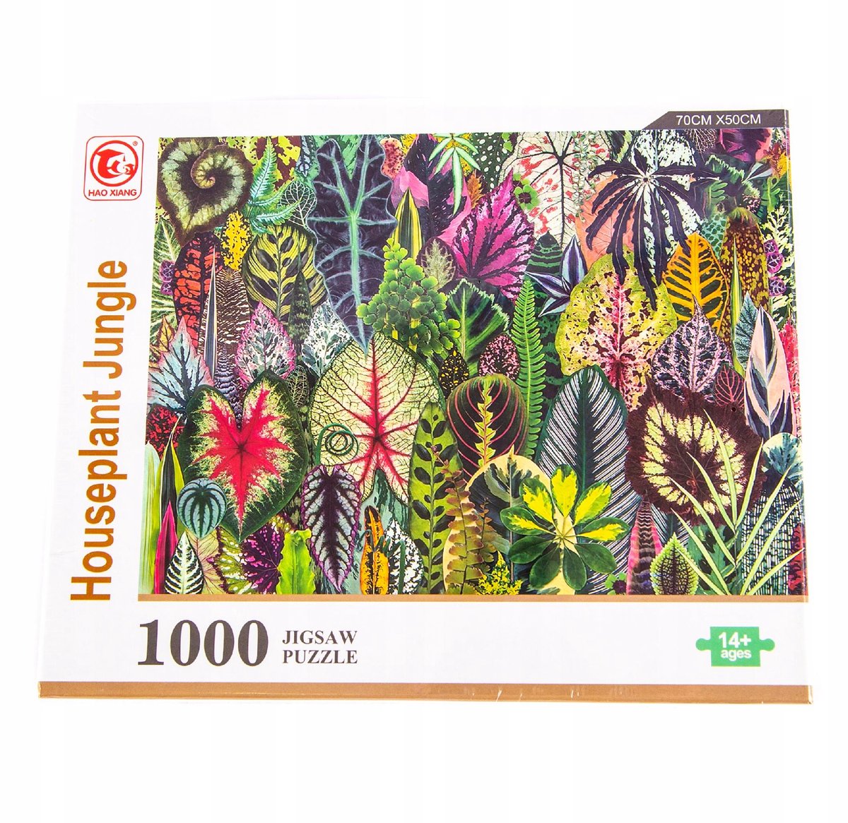 Puzzel 1000 stukjes: Tropische cameraplanten jungle