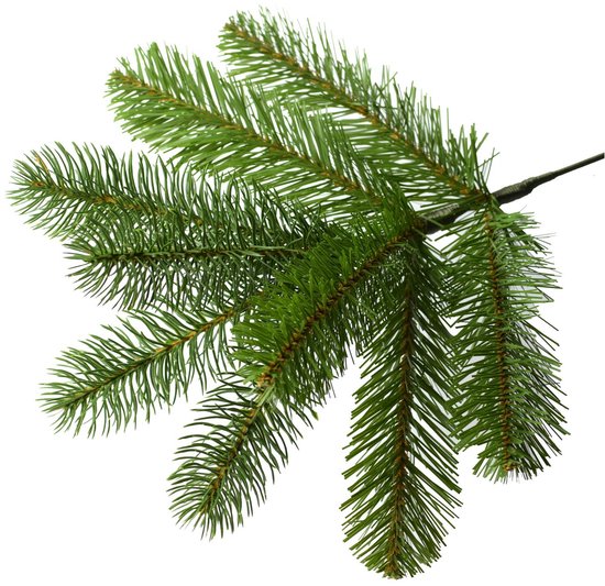 Sapin De Noël Artificiel Relaxdays - 120 Cm - Style Nordmann Réaliste - Vert, Avec Support - Réutilisable
